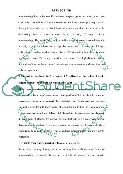 What Does Literacy Mean to Me