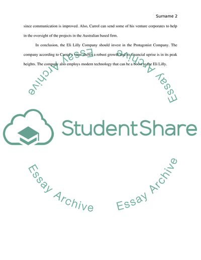 Corporate Venture Capital at the Eli Lilly