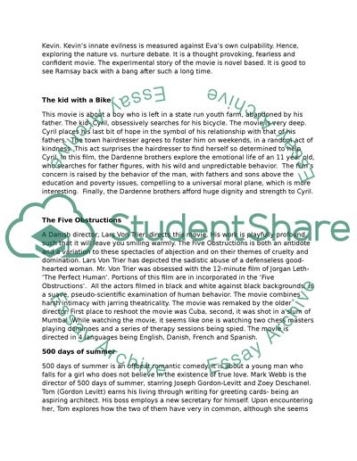 The Oscar Movies and a Great Box Office Success