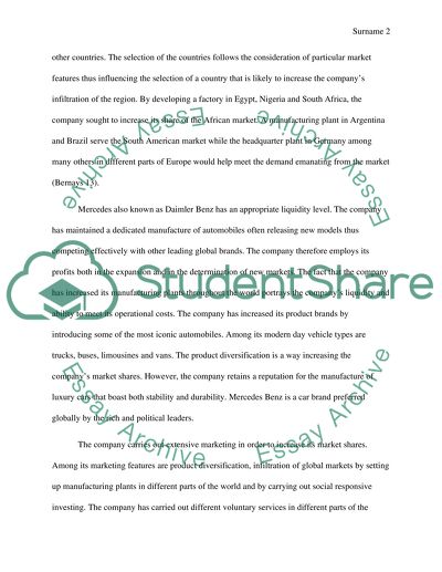 Comparison Of Two Companies