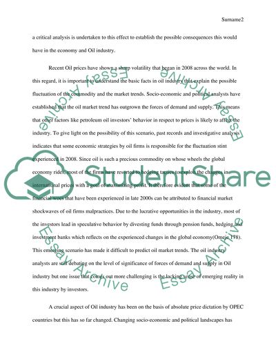 Fundamentals of the Oil Industry