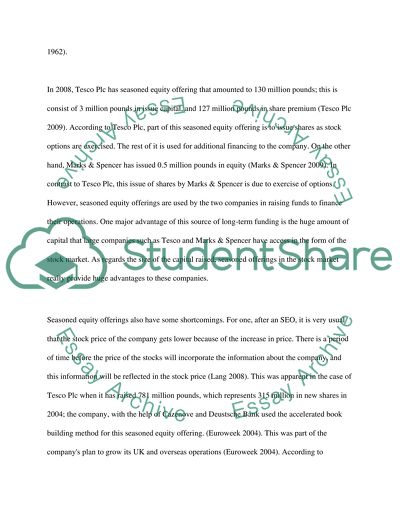 Long-Term Financing of Companies