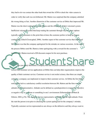 Case Study for Total Quality Management