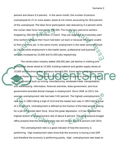 Cyclical, Frictional and Structural Unemployment