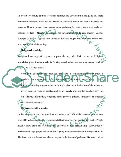 Are Changes to Knowledge Systems a Cause or Consequence of Social Change