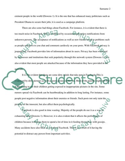 Thoughts about Facebook