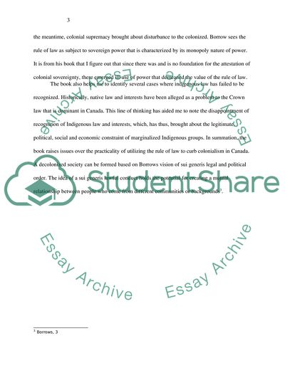 Indigenous Studies Article Summary & Analysis