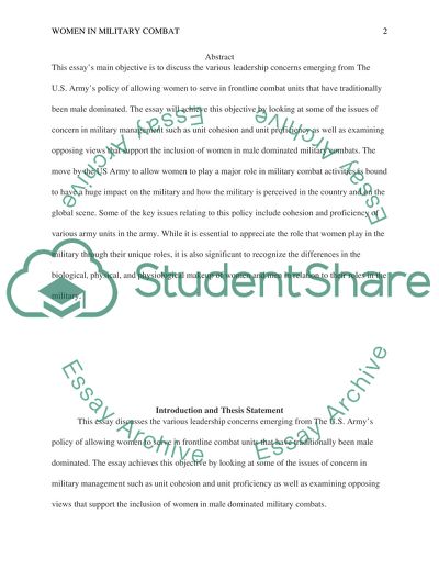 The Expansion of the US Army Equal Opportunity Policies