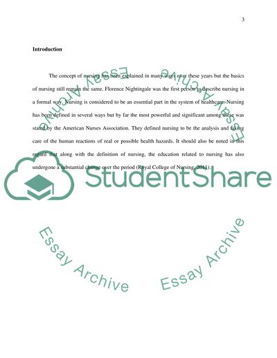 Nursing Practices Over the Years