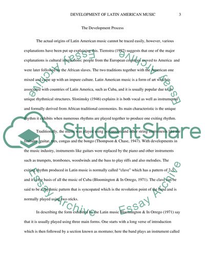 How Latin American Music Has Developed