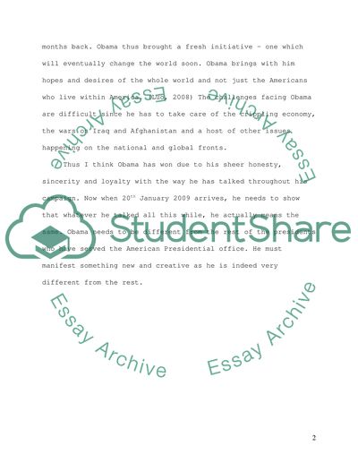 Analysis of the election results