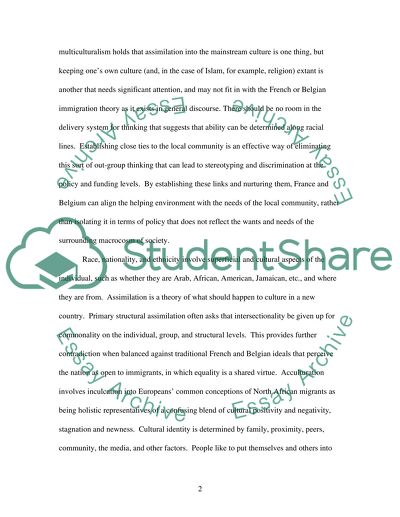 North African emigrants to Europe