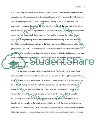 Mise en scene in Juno (Jason Reitman, 2007)