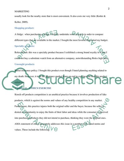 A Framework for Marketing Management