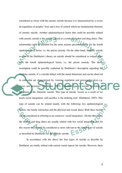 Health and Epidemiology - Sociological Issues