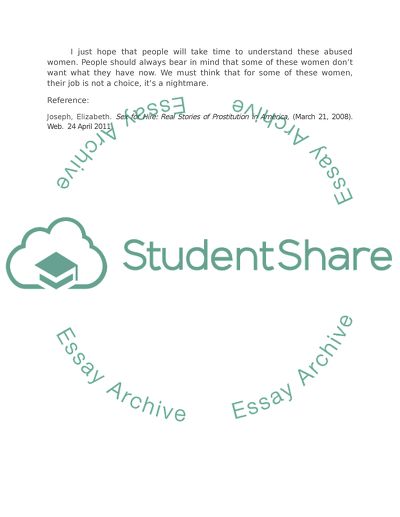 The underground world of commercial sex (Real Stories of Prostitution in America)