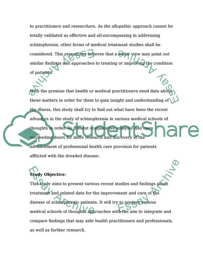 Understanding Schizophrenia: A Comparison of Recent Studies