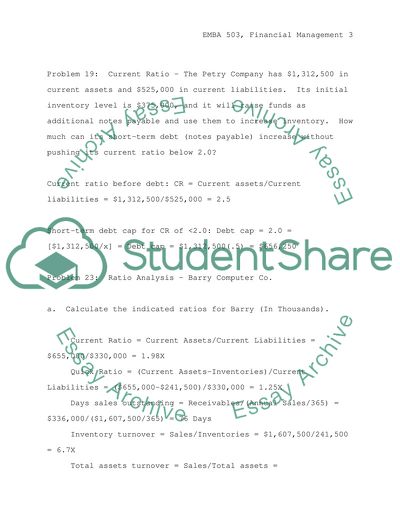 Finance Homework Chapter 04