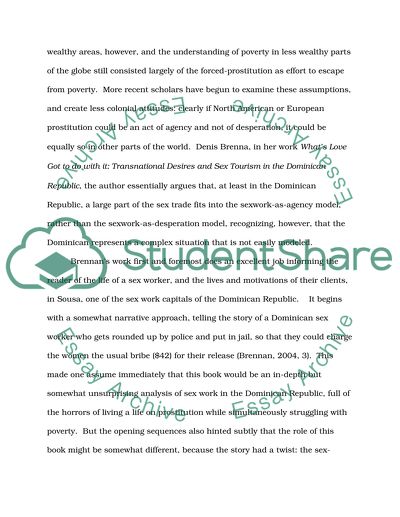 Analysis of the books contribution to the study of sex and gender