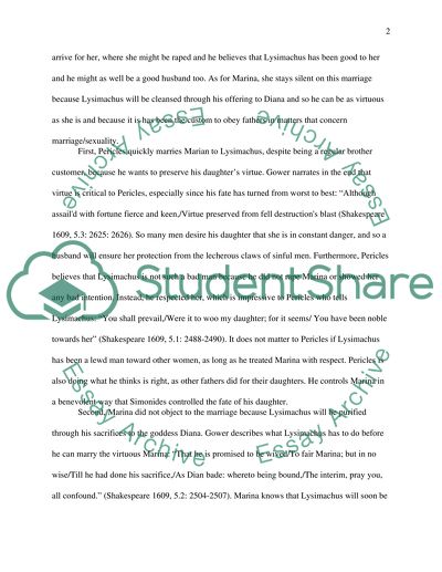 Pericles, Prince of Tyre by William Shakespeare