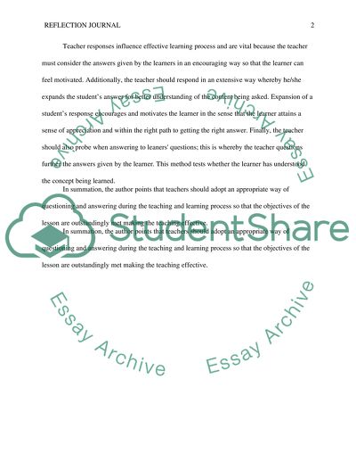 Ch7 - reflectional journal