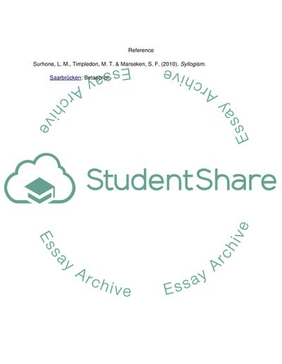 Categorical Propositions