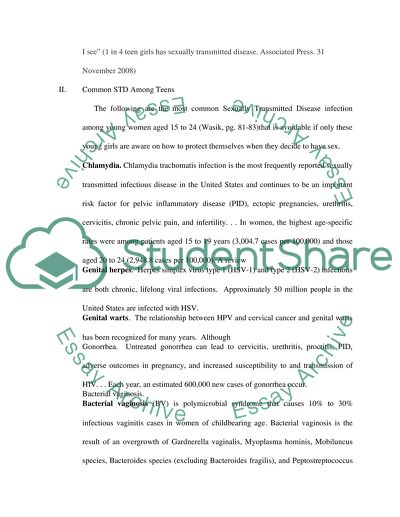 The Necessity of Sex Education Among Young Women: a Way of Preventing the Spread Disease