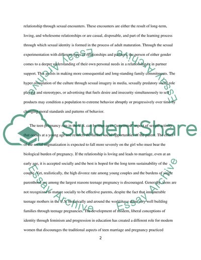 Adolescent Sexual Activity