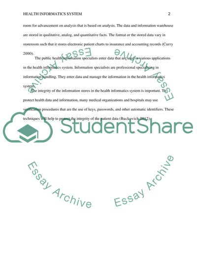 Module 2 (SLP) Nature of Health Information