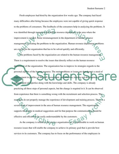 Human Resources Management