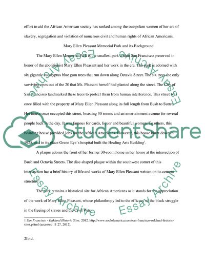 Analyzing Black Historical Sites