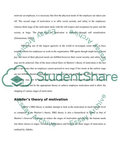 Motivation in Workplace