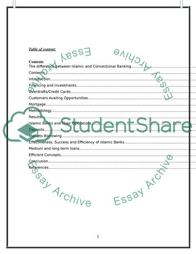 Working Principles of Islamic Banking