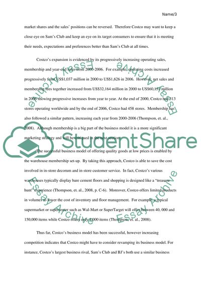Market Performance of Costco in Canada