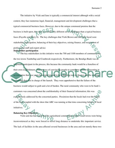 Challenges That the Bendigo Bank in Tambellup and Cranbrook Faces