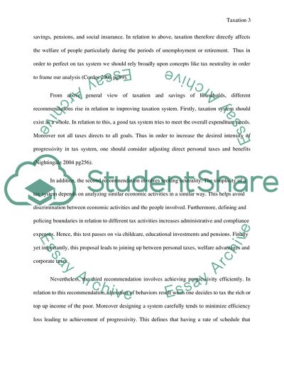 Taxation Role in Improving the Economy of a State