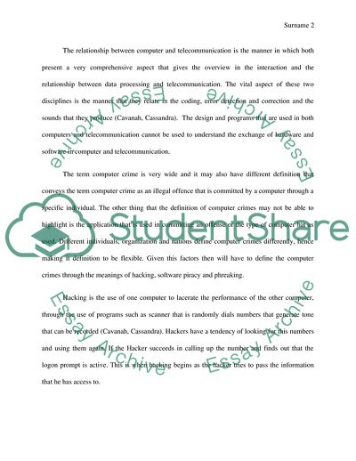 Computer Crime and the Measures That Can Curb the Crimes Caused On Computer