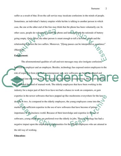 Technology and Sociolization