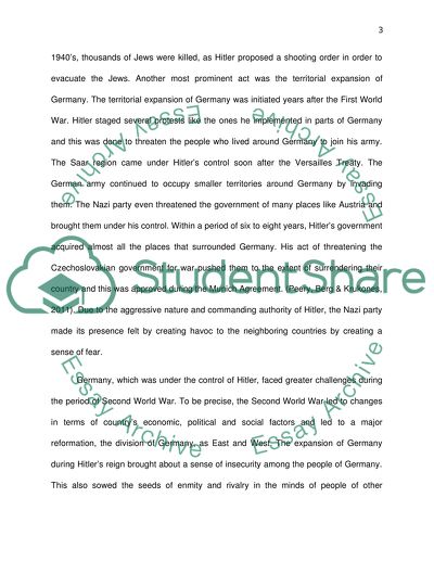 The Influence of the Nazi Party. East vs.West Germany. Aftermath of the Collapse of Communism