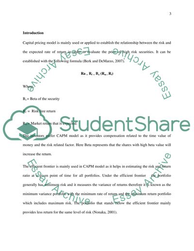 Limitations of the Capital Asset Pricing Model