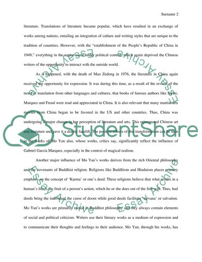 Reincarnations of an Honest Sinner: An Analysis of Mo Yans Novel, Life and Death are Wearing Me Out