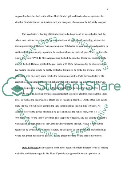 A Review of Anayas Doa Sebastiana