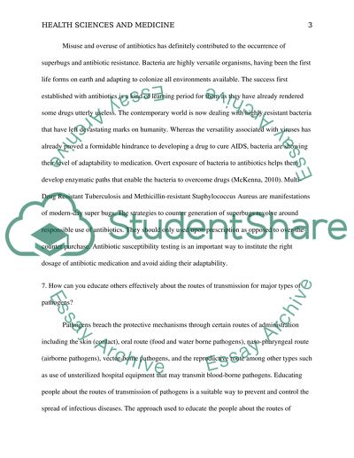 Health Sciences and Medicine Issues