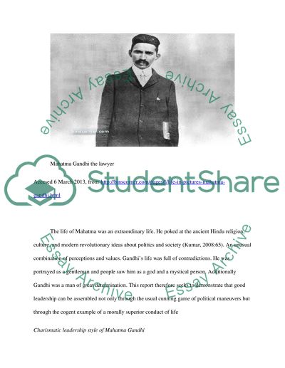 Leadership Exhibition (Mahatma Ghandi