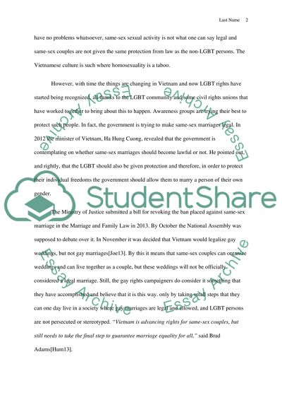 Homosexuality in Vietnam