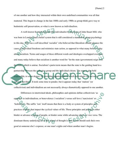 Definitions and Impact of Collectivism and Individualism