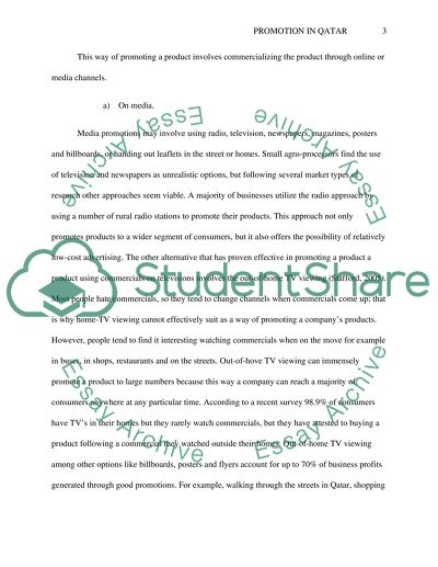 The main ways to promote