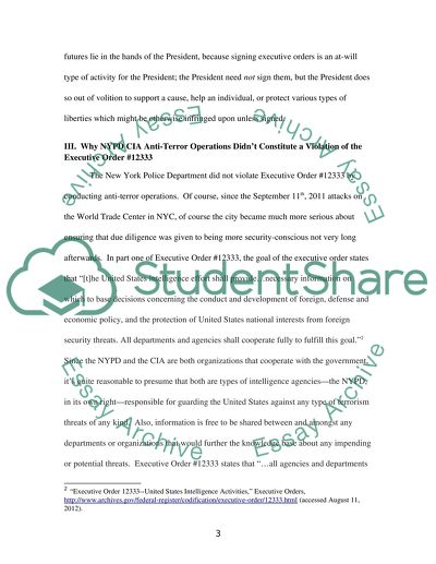 NYPD CIA Anti-Terror Operations