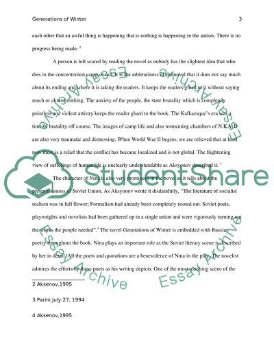 Generations of winter