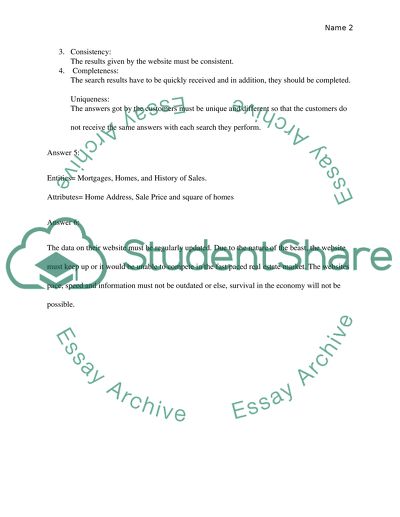 Management Information System for Zillow